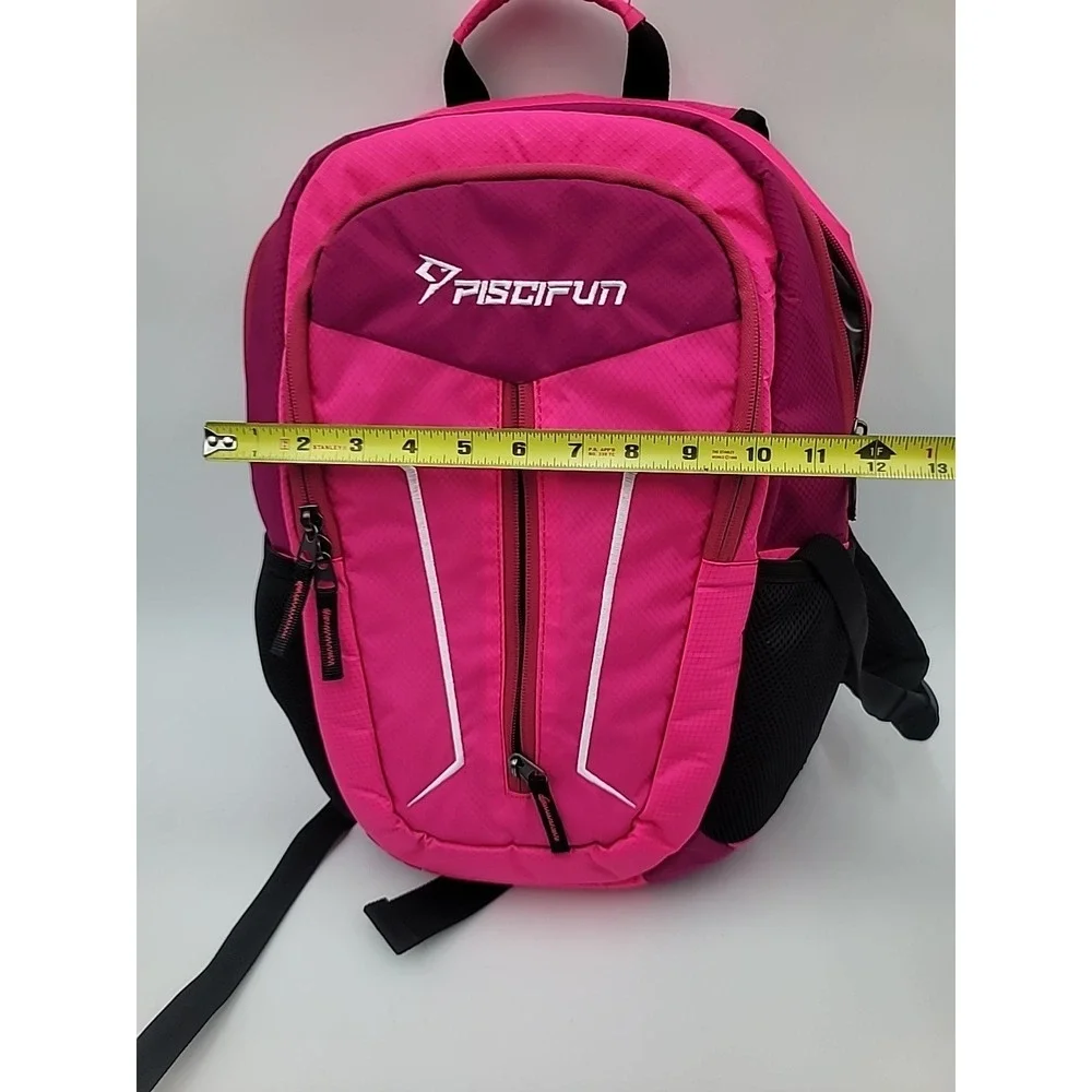 Piscifun Insulated Backpack Cooler Pink Pockets Camping Hiking Backpacking‎